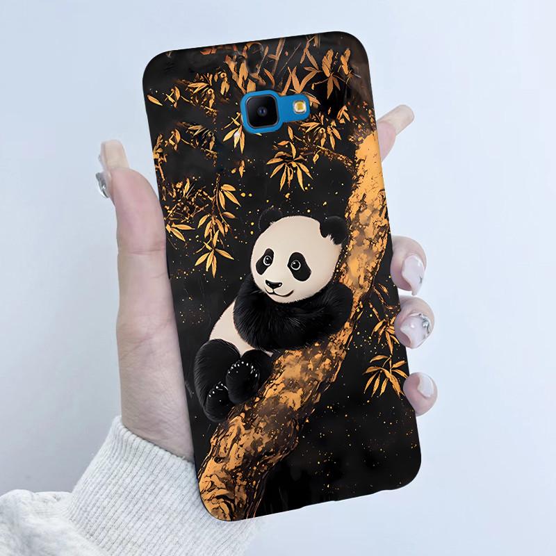 For Samsung J4 Core J410 Case Soft TPU Silicone Cover Cute Astronaut Panda Phone Case For SM-J410D SM-J410F SM-J410G Coque Funda