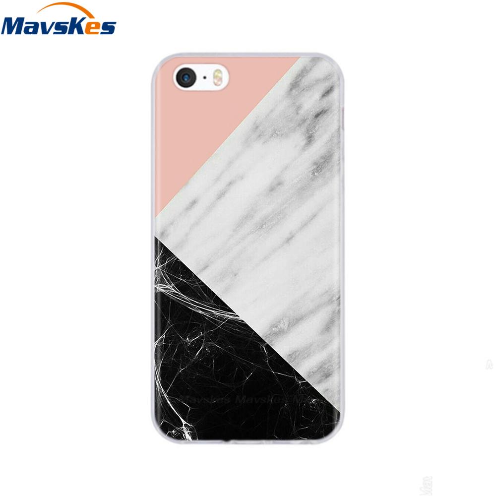 soft tpu case for iPhone 4 4s 5 5s SE 6 6s cute cartoon cat flower fashionable silicone phone case cover full protective coque
