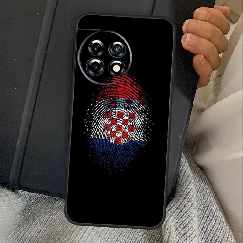 

Croatia Flag Case For OnePlus Nord 5 CE 2 3 4 Lite N20 N30 OnePlus 15 13 12 11 10T 10R 12R 13R 13T Cover OnePlus 13T