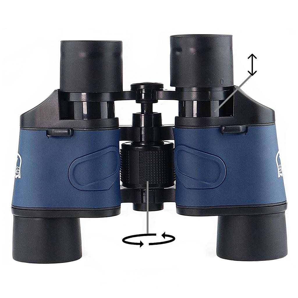 Noul Binoclu Lanying 60X60 de la Amazon Telescop portabil HD de înaltă putere, cu lumină redusă, cu vedere nocturnă pentru exterior