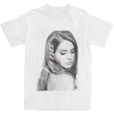 Singer Lana Del Rey Outfit T Shirts Tee Clothing Summer Men's Women Top Tee Short Sleeve Streetwear Loose Casual Trendyqh,:
