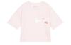 Crop Tops Women's Pink Crew Neck Moderate CJ3481-699