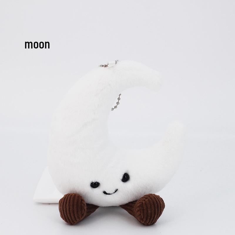 

Jelly Doll Christmas Ornament & Keychain Plush Toy - Perfect for Birthday Gifts 10-12 cm
