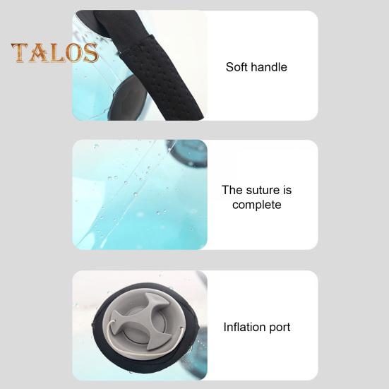 Water Weights Aqua Bag with Handle Transparent PVC Fitness Water Ball Weighted Inflatable Strength Training Sandbag Alternative Exercise Water-Filled