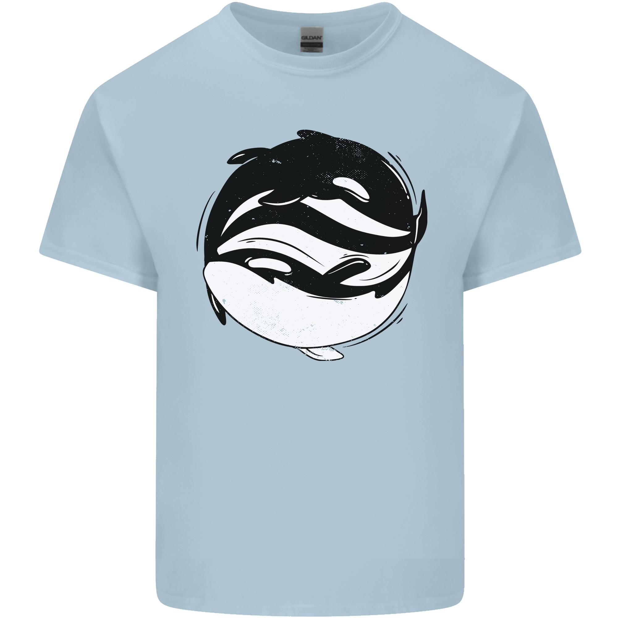 Ying Yan Orca Killer Whale Unisexs Light Cotton TShirt S