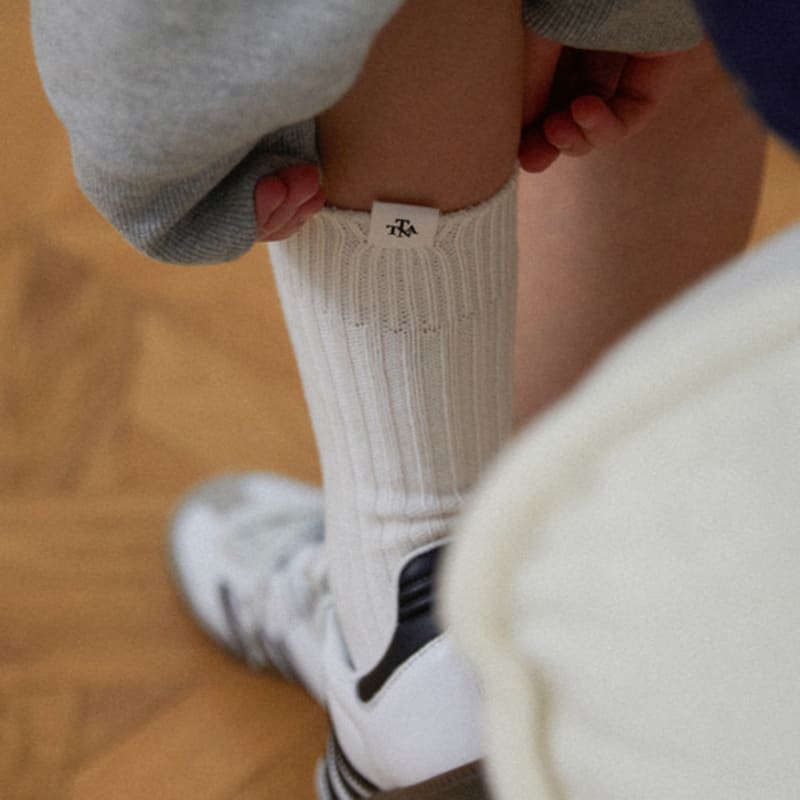 TATIANA [1+1] Fogny Knit Socks SC8096 6 Colors