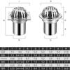 Stainless Steel Roof Floor Drain Anti-blocking Anti Rodent Rooftop Rain Pipe Cap Easy Installation Sewer Net Filter