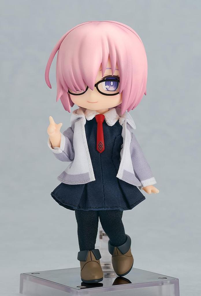 Nendoroid Doll Order Kyrielight Casual Cloth and Plastic Movable Figure Fate/Grand Shielder/Mash Ver. Non-scale Fabric, Magnet, Pre-painted
