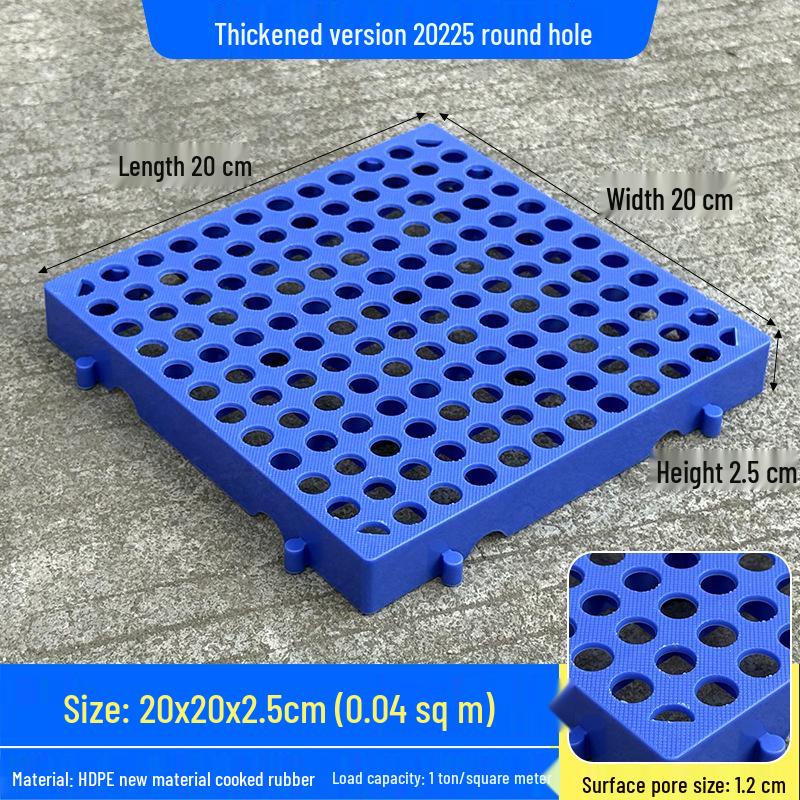 Moisture-Proof Plastic Pallet Floor Mat for Warehouse and Cold Storage