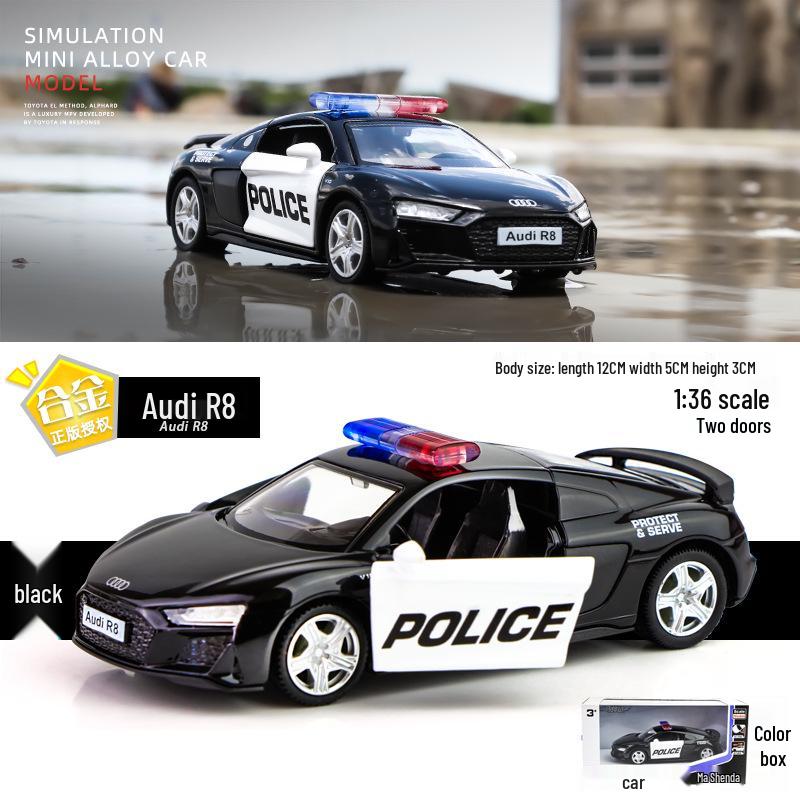 1:36 Special Police Alloy Toy Car Model Set