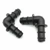 10pcs black 12 mm hose connector barb interfaces irrigation tool industrial equipment, pipes 90-degree steering components
