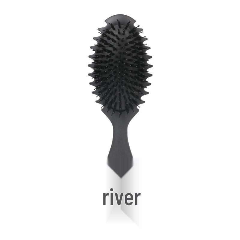 Neptune Three-Pronged Air Cushion Curl Comb for Smoothing and Styling Hair Three-Pronged Neptune Comb