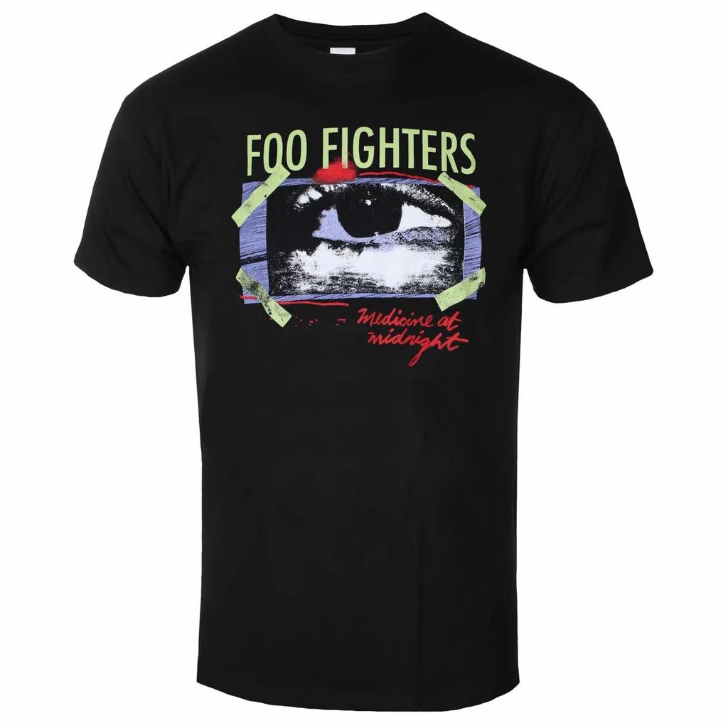 Rock Band Foo Fighters Klassisches Album Poster Druck T-Shirt Herren Damen Streetwear Y2K Harajuku Mode Baumwolle Sommer Neues T-Shirt Locker Freizeit Übergröße Oberteil
