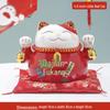 Creative Japanese Fortune Cat Ceramic Piggy Bank - Lucky Gift for Store Openings