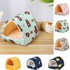 Soft Pet Sleeping Bed Cotton/Canvas Hamster House Cute Hamster Hammock  Winter