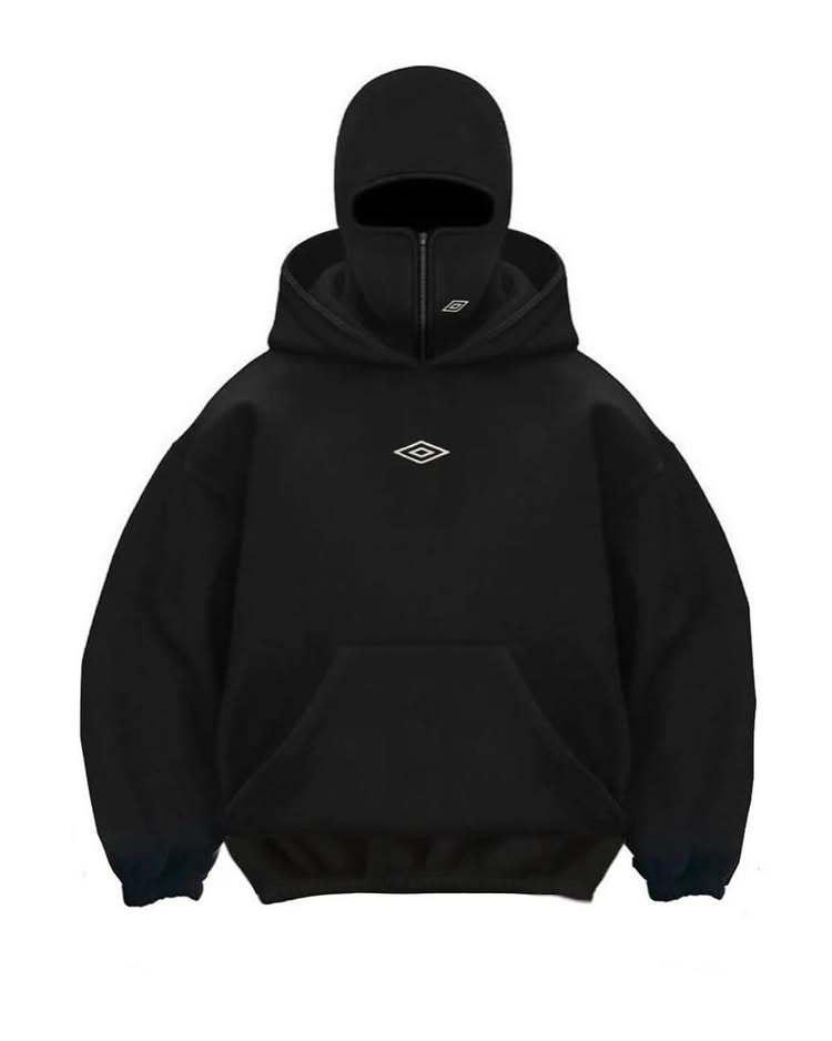 2025 Unisex Double Hood Fleece Zipper Hoodie - Autumn/Winter Sweatshirt Jacket