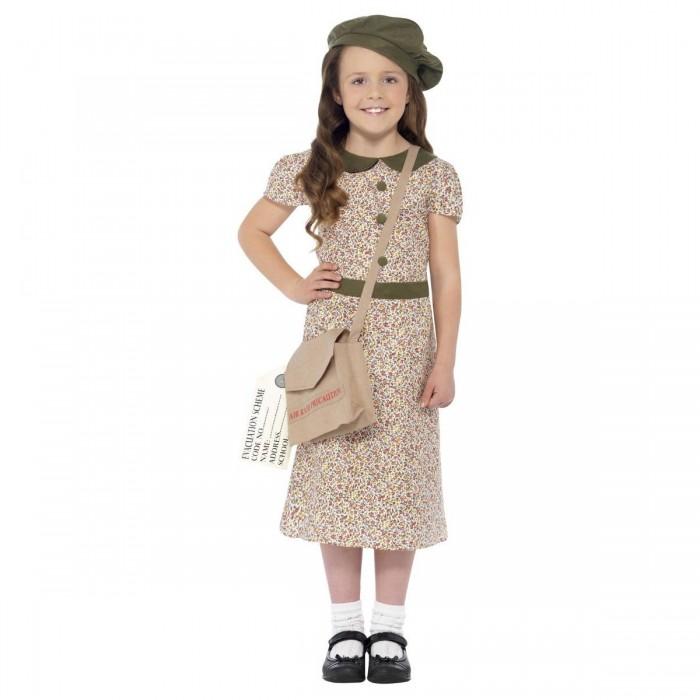 Smiffys Girls Evacuee Costume