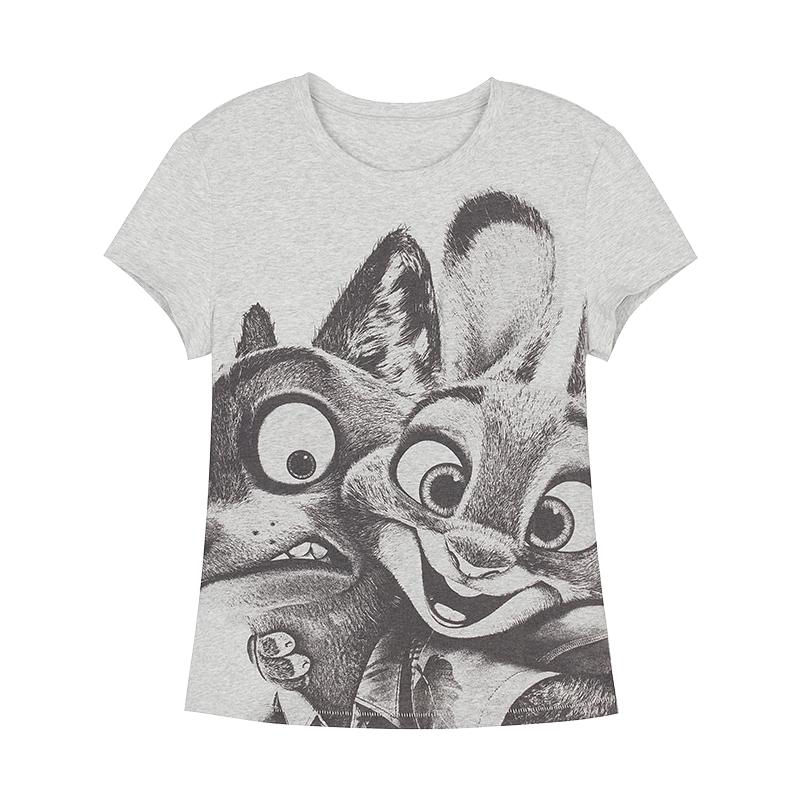 

NEIWAI x Disney Zootopia Print Cotton T-Shirt S