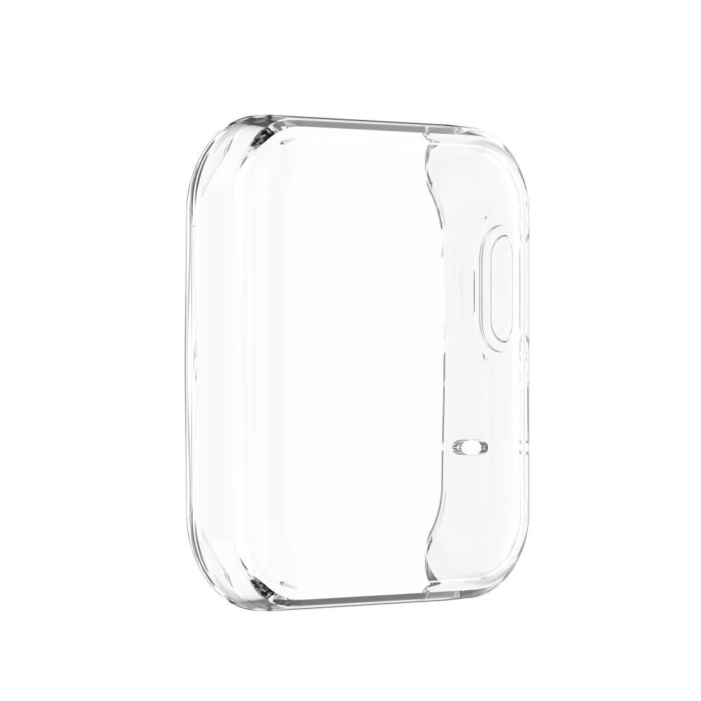 

TPU Protective Case Cover For Xiaomi Mi Watch Lite Full Screen Protector Shell Bumper for Redmi Watch 1 прозрачный