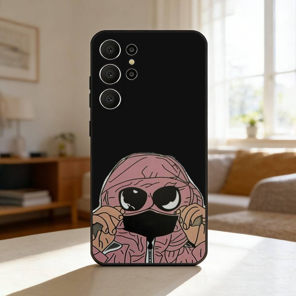 COOL Brand C-CP P-Puals Phone Case For Samsung S26,S25,S24,S21,S22,S23,S30,Ultra,S20,FE,Lite,10,9,Black Cover Samsung S21fe