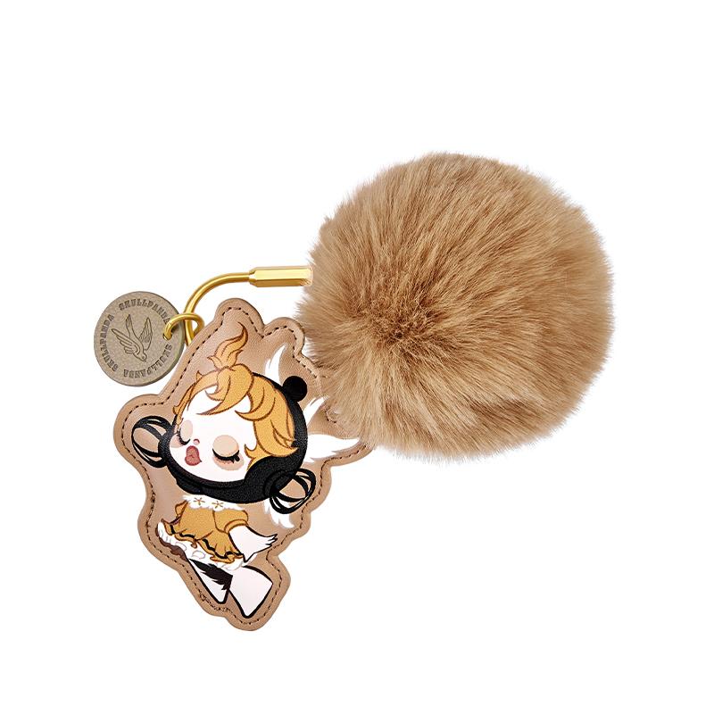 New POP MART SKULLPANDA Pop Mart IP Collection Of Plush Keychains Trend Based Products 11cm PPMT-2402-0025