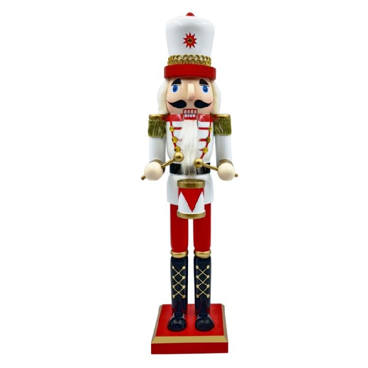 Christmas Nutcrackers Ornament Wood Nutcrackers Soldier Decorations for Christmas Figures Gift