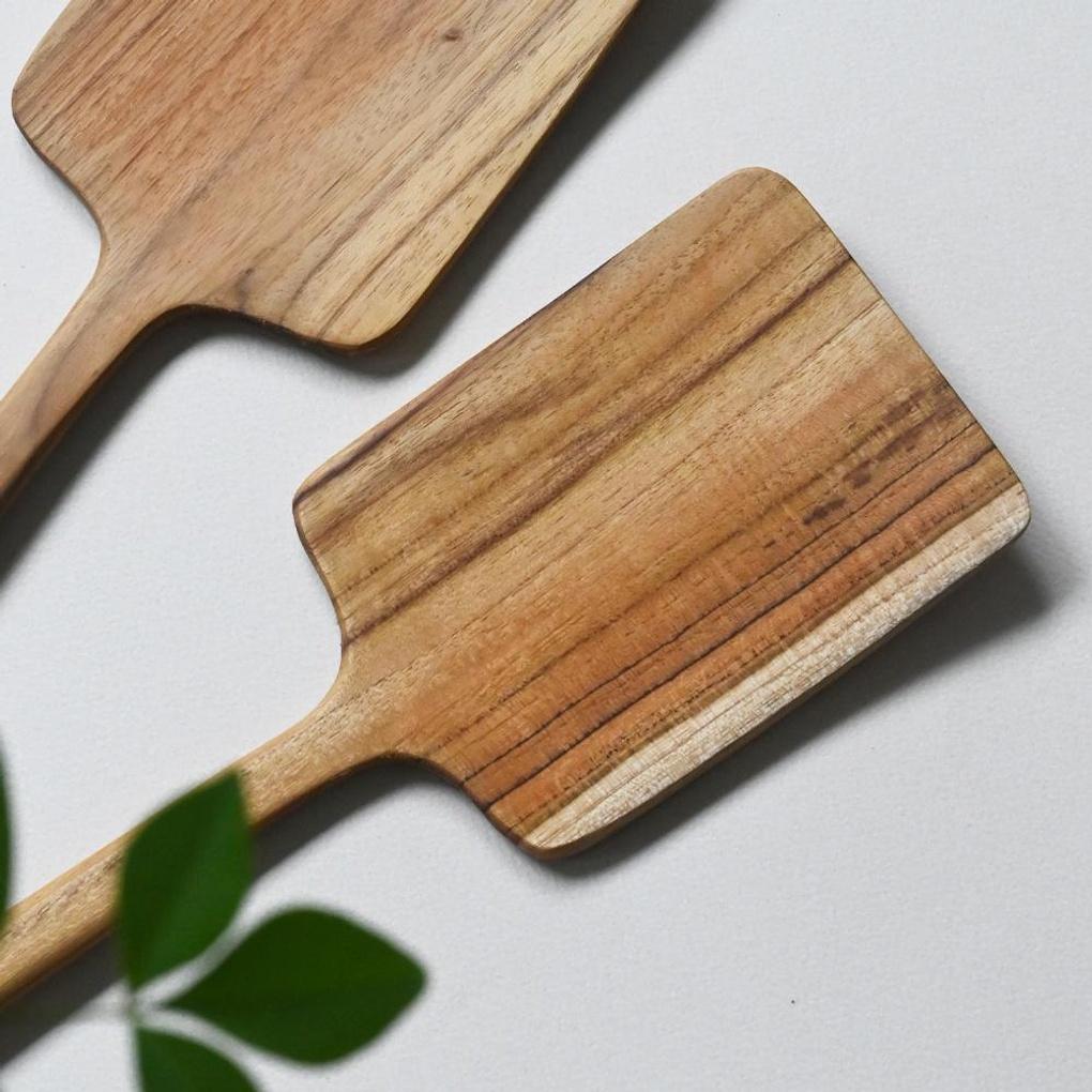 Romwood Indiantique Деревянная квадратная лопатка