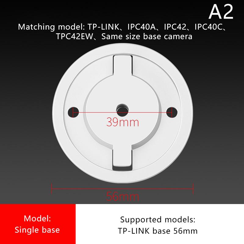 Security Video Camera Hoisting Bracket Base Smart Camera With Screws Sticking Hoisting Wall Hanging Inverted Installation Stand