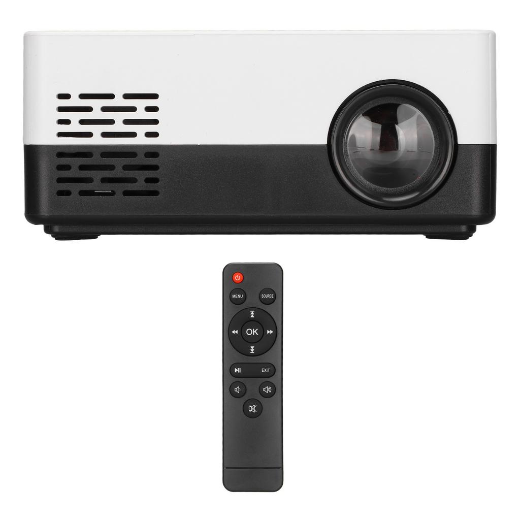 Mini proiector portabil LED, 30000 de ore, durată de viață a lampei, HDR, tehnologie dinamică ridicată pentru birou