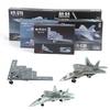 1 Piece DIY 3D Puzzle Assemble Collection Toys T14 Tank F14 F22 J35 Fighter AH64 Helicopter Model Ornament Building Blocks Toy