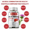 Milk Thistle Complex Soft Capsules, Milk Thistle Extract, Suitable for Adults, Nutritional Supplement
