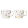 Maebata Disney Winnie the Pooh Flower Pair Mug Pooh Piglet 69152 &