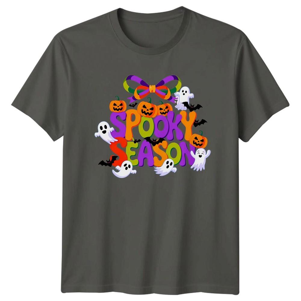 Spooky Season Halloween Holidays Unisexs TShirt Unisexs Tee Graphic Unisex Top S