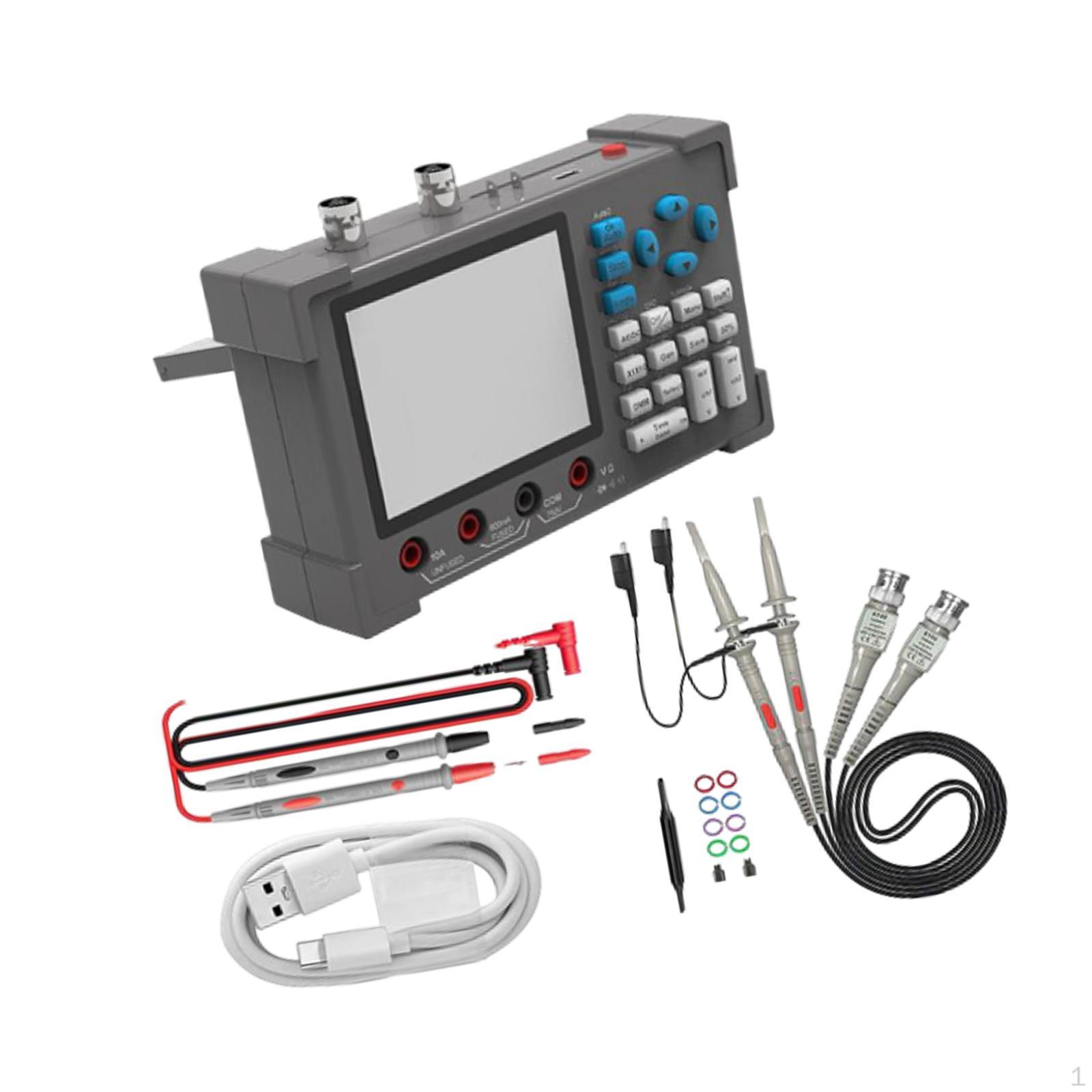 

Digital Oscilloscope Signal Generator Sturdy Multimeter Multiuse for Teaching Power Supplys