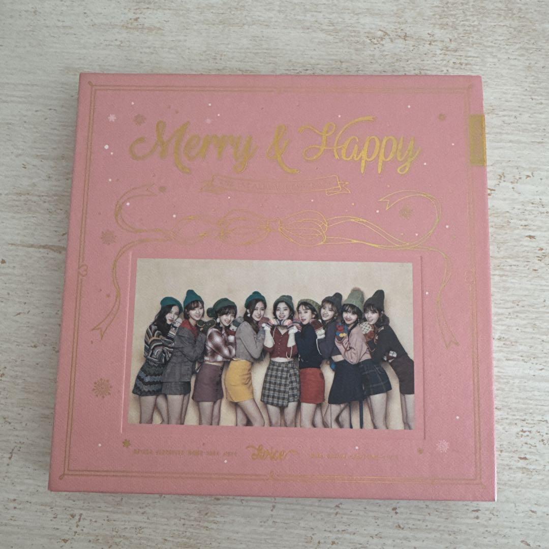 

[USED] TWICE Merry&Happy 1st Album Repackage