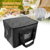 Bolsa Térmica Refrigeradora Aislada Almacenamiento de Bebidas Bolsas Refrigeradas Grandes Alimentos Fríos para el Almuerzo Fiambrera Cremallera Picnic Papel de Aluminio Comida cesta de comida