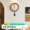 Cream Style Clocks Modern Household Wall Clock Living Room Study Silent Wall Hanging Clock Watch Home Decoration