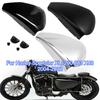 Couvercle de batterie côté gauche Noir Brillant/Mat et Chrome pour Harley Sportster Iron XL883 XL1200 X48 2009-2013 2014-