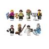 (24 pezzi-A) Figure Giocatori di Harry Potter Blocchi da Costruzione Giocattoli per Bambini