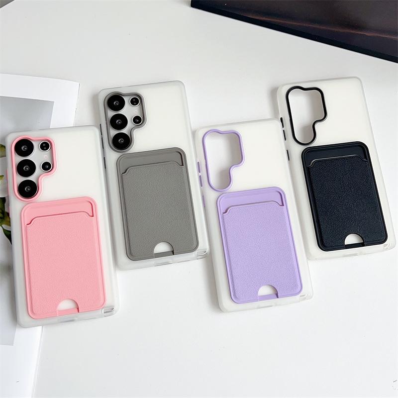 Compatible Samsung Phone Case for S25 Ultra, S23 FE, S24 Plus, S25 Edge, S24 US23 with Card Holder