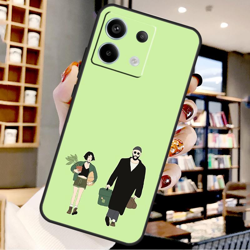 Leon The Professional For Xiaomi Redmi Note 13 Pro 9 10 11 12 14 15 Pro Plus Case For Redmi 15 12C 13C 14C 10C 15C