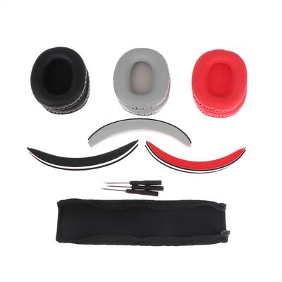 Für Edifier W800Bt W808Bt W800X K830 K815P G1 Kopfhörer Kopfbügel Ohrpolster Bezug Ohrmuscheln