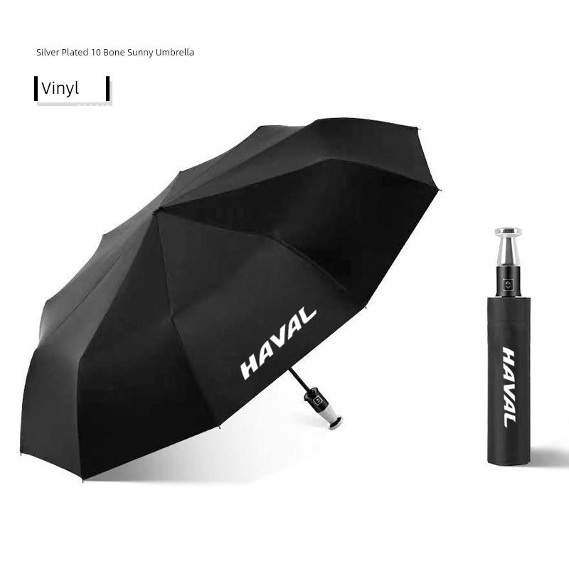 Haver Car Big Dog H6m6h9h5 Dragon Dragon Beast Raptor Automatic Folding Umbrella Straight Rod Sun Protection Umbrella
