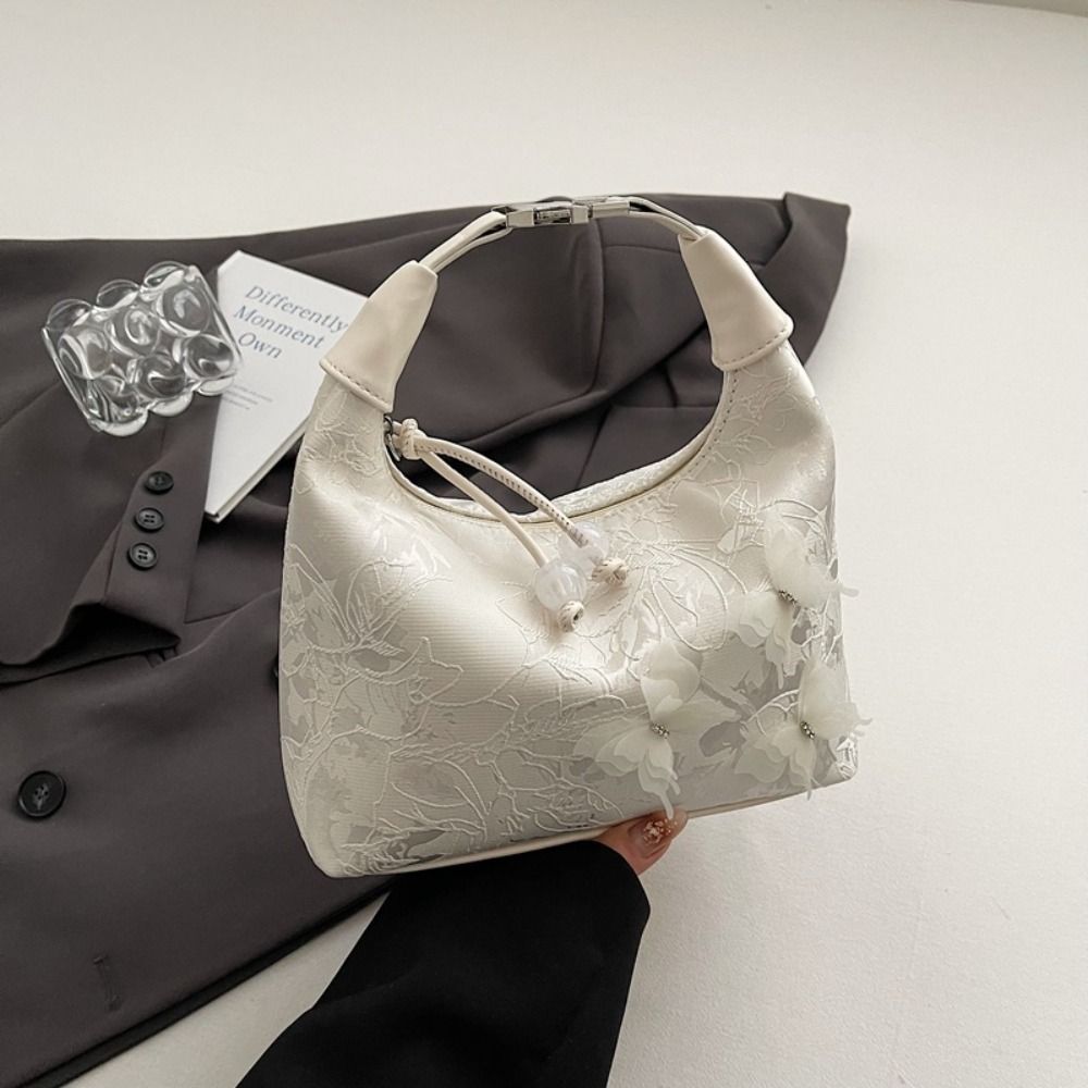 Elegant Embroidery Shoulder Bag Cheongsam Accessories Hanfu Printing Handbag  Women