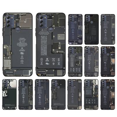 Akku Leiterplatte Handyhülle für Motorola Moto G22 G60 G52 G9 G7 Plus G8 Power G100 G Stylus G30 G10 G60 G60S GPure Hülle