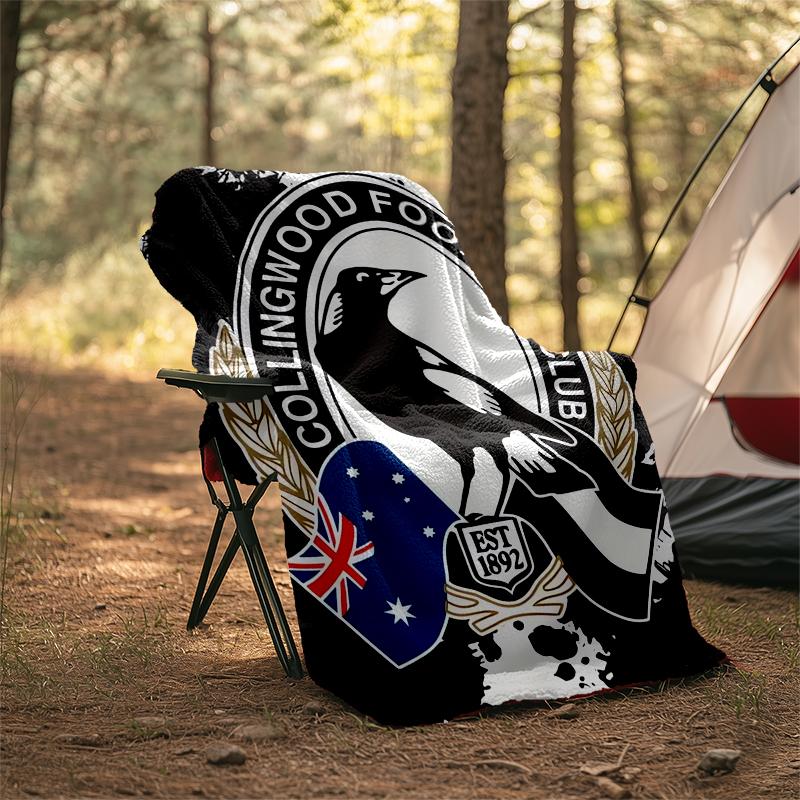 AFL Theme Printed Blanket - Perfect for Couch, Bed, Travel & Outdoor Use | Machine Washable, Cozy & Durable.