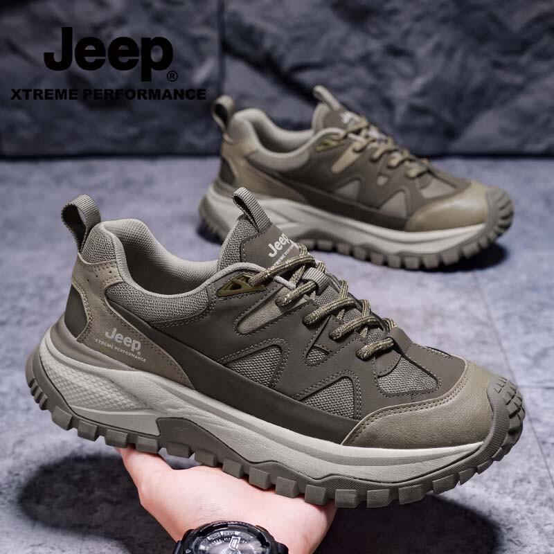 Jeep Men's Casual Platform Sneakers