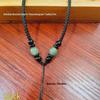 DIY Agate Jade Pendant Lanyard for Men & Women - Necklace Hanging Rope