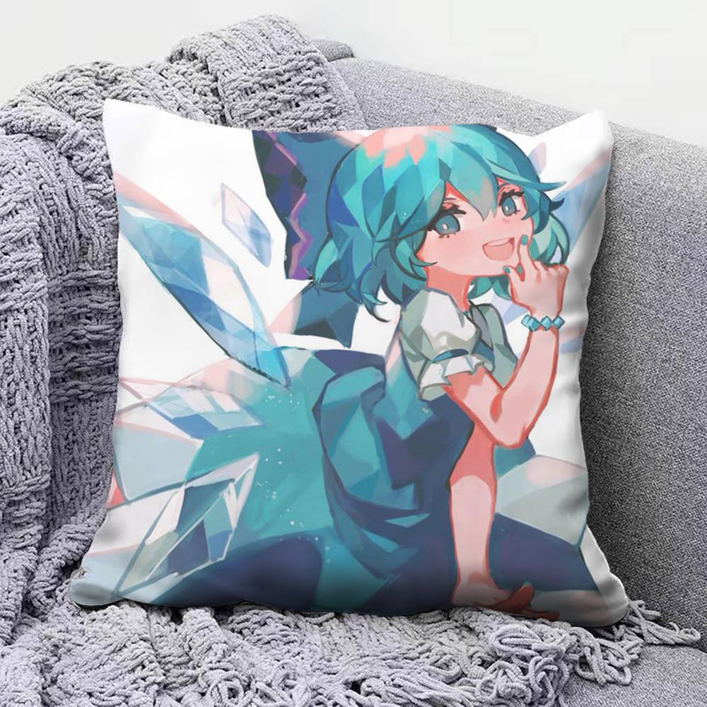 Touhou Project GGame  Pillow Covers Home Sofa Cushion Covers and Aecorative Custom