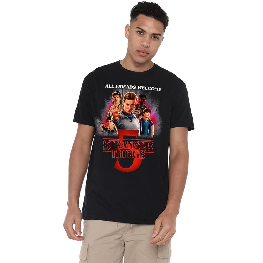 Stranger Things Season Five Poster Unisex T-Shirt S-5XL Black XL